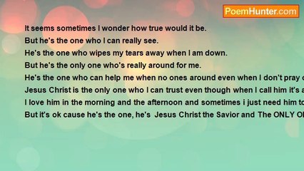 Sabrina Brown - GOD / JESUS CHRIST