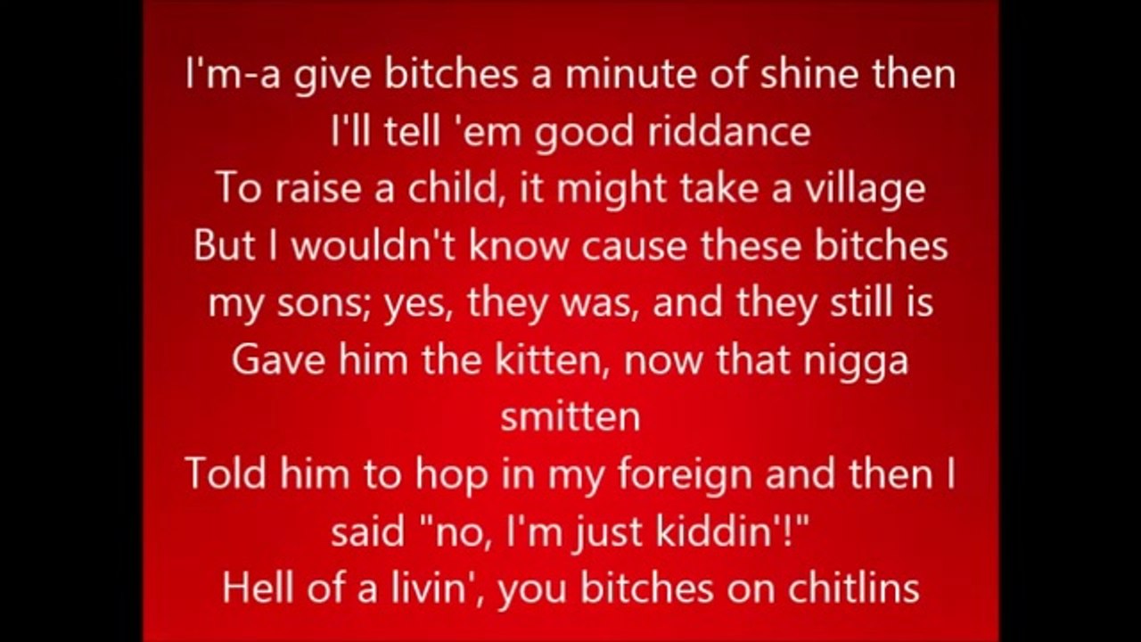 Young Thug - Danny Glover (Remix) Ft Nicki Minaj [Lyrics]