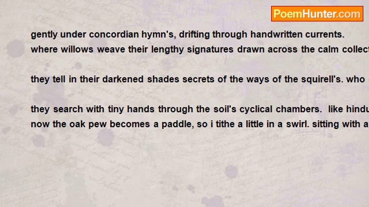 nathan martin - sunday canoeing with thoreau