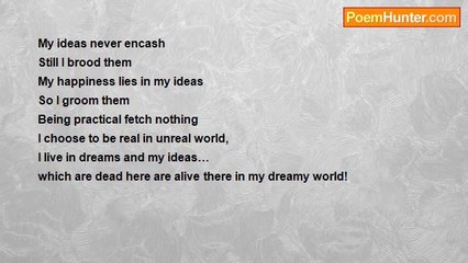 Tara Chettur - Ideas that never encash