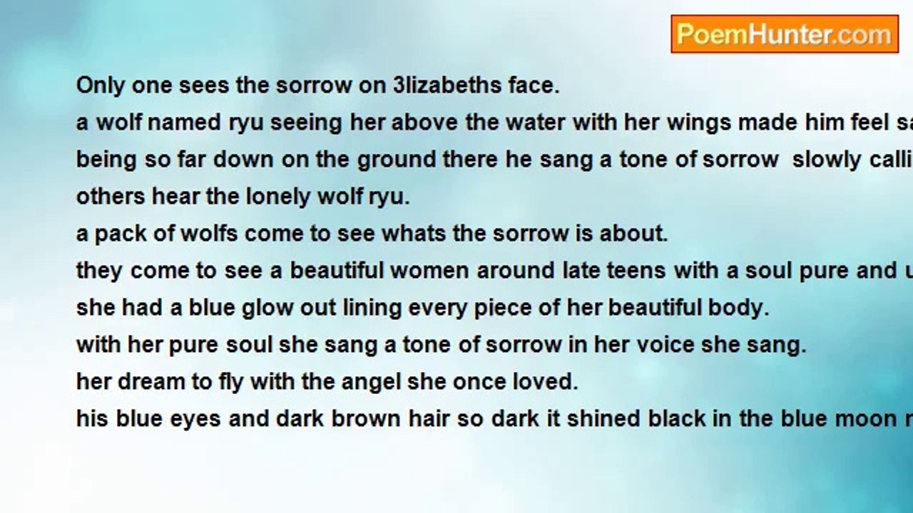 Lisa Bray - blue angel in the deep forest of ryu wolf of the lost and abanden