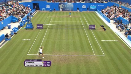 WTA Birmingham - Ivanovic gana su primer título sobre hierba
