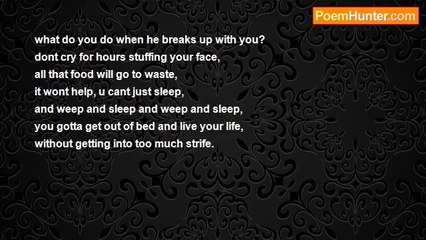 jasmin bell - what do you do when he breaks up with you?