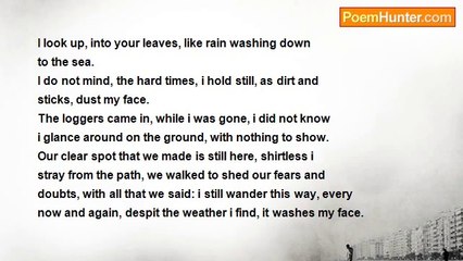 Is It Poetry - in you, it is so very heavy...