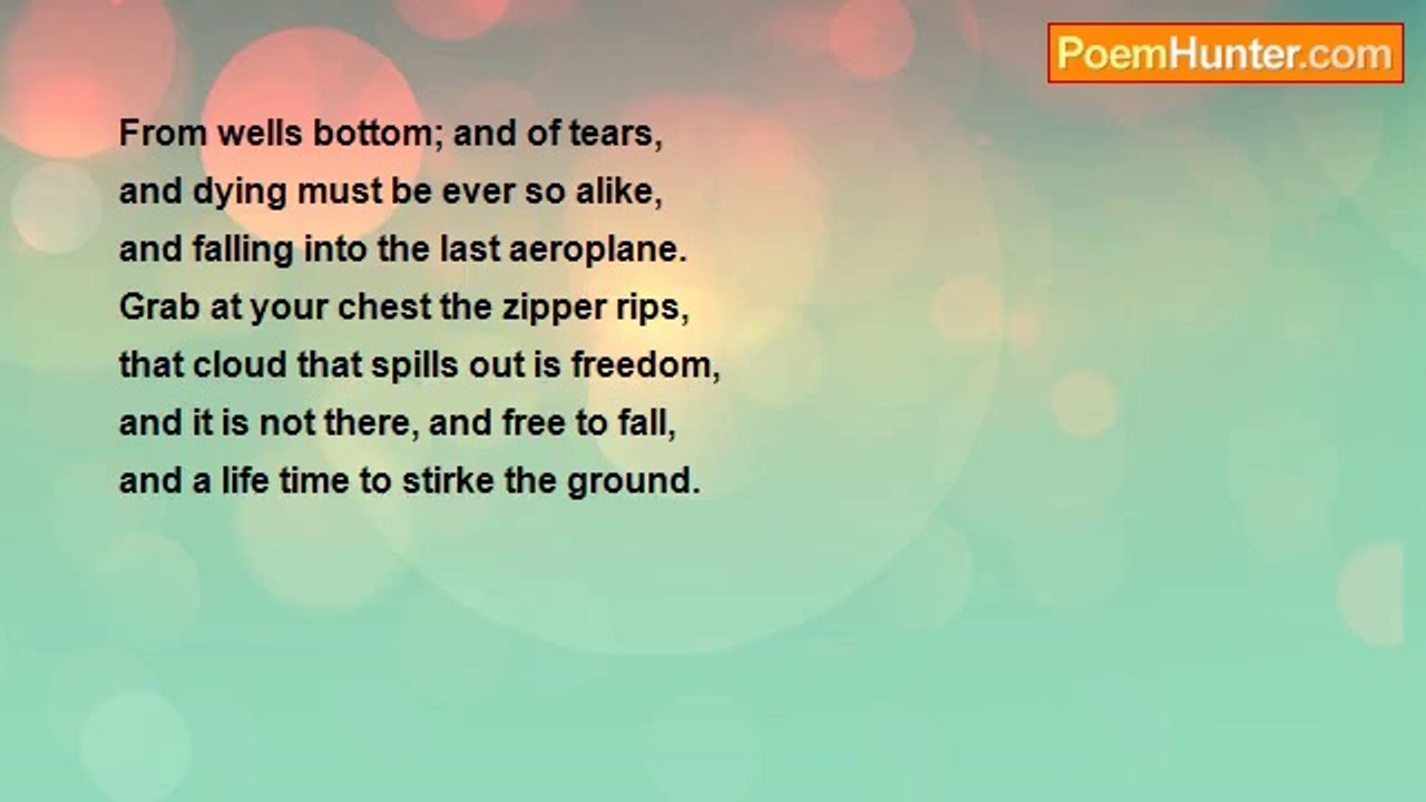 Is It Poetry - Wells and Bottoms