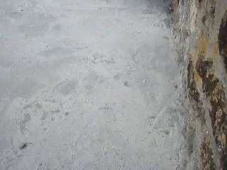 1er aperçu de notre dalle coulée