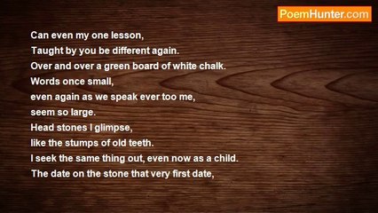 Is It Poetry - The Lesson