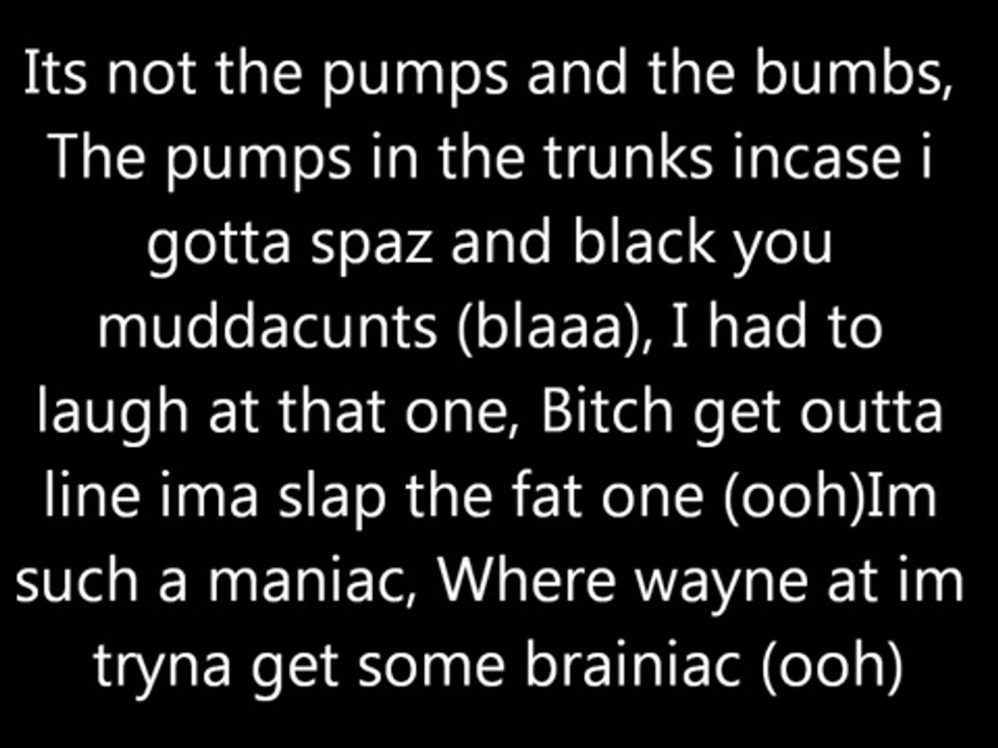 ⁣Nicki Minaj - Curious George LYRICS