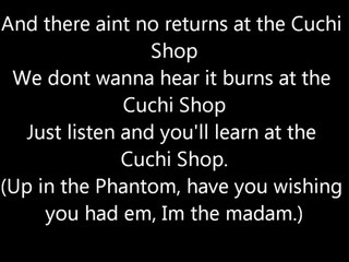Nicki Minaj - Cuchi shop LYRICS