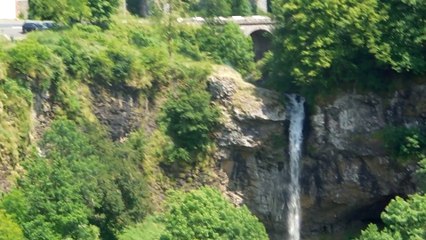 La cascade de Salins dans le Cantal