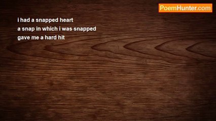 Samanyan Lakshminarayanan - a snap when cut did hurt