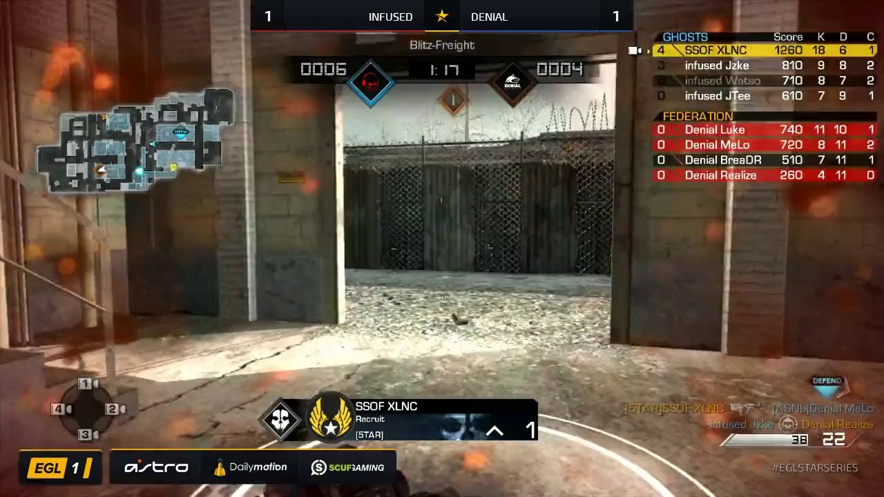 EGL SS : Denial vs Infused : Round 2 - Map 3