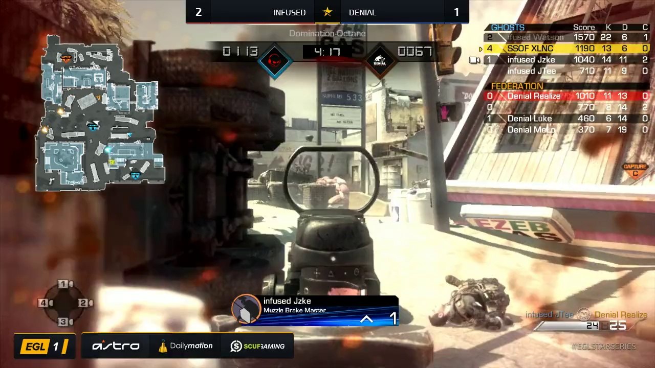 EGL SS : Denial vs Infused : Round 2 - Map 4