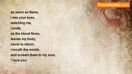 Baden Ronie - My blood flows as my love shows