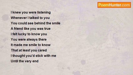 Shazza Rixx - Goodbye, My Friend