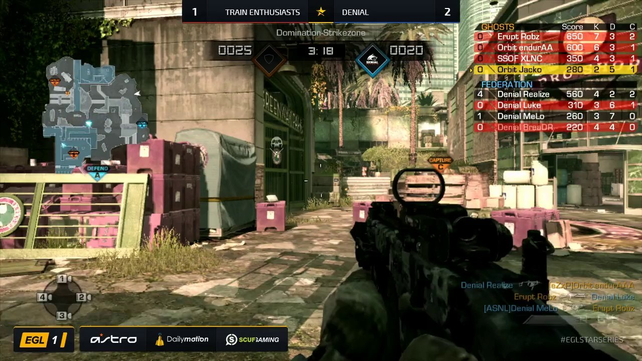 EGL SS : Denial vs Train Enthusiasts : Round 3 - Map 4