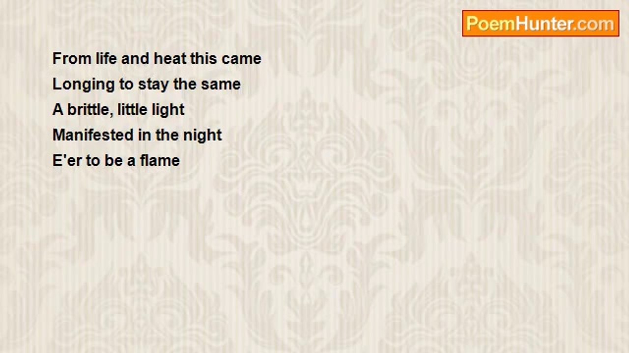 Elbert Matt Loubser - Flame, The