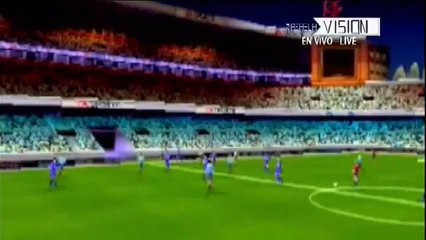 Henry Scaladerson juega FIFA 2002 / Argentina VS. Bosnia