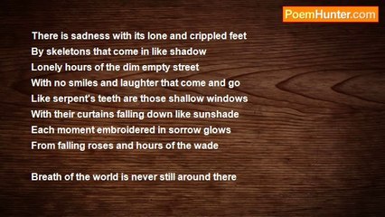 Peter S. Quinn - Each Moment Embroidered In Sadness