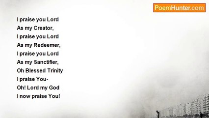 Liam ó Comáin - I PRAISE YOU