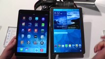 Samsung Galaxy Tab S 10.5 Comparison with iPad Air