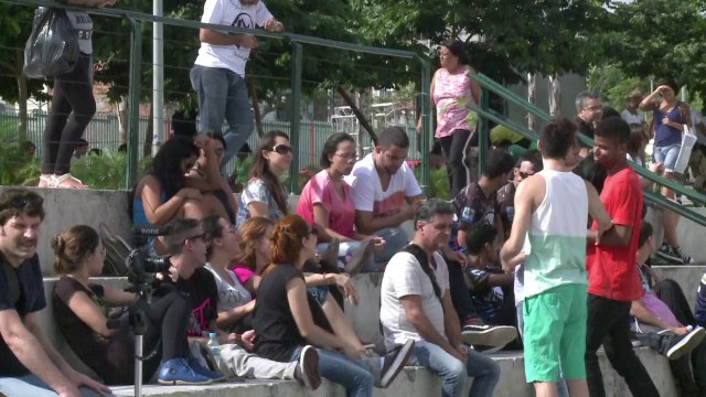 World Cup flash mob has Brazilians dancing in Rio
