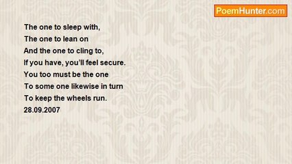Rm.Shanmugam Chettiar. - To feel secure