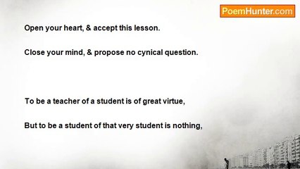 Suraj Samtani - A Teacher's Lesson