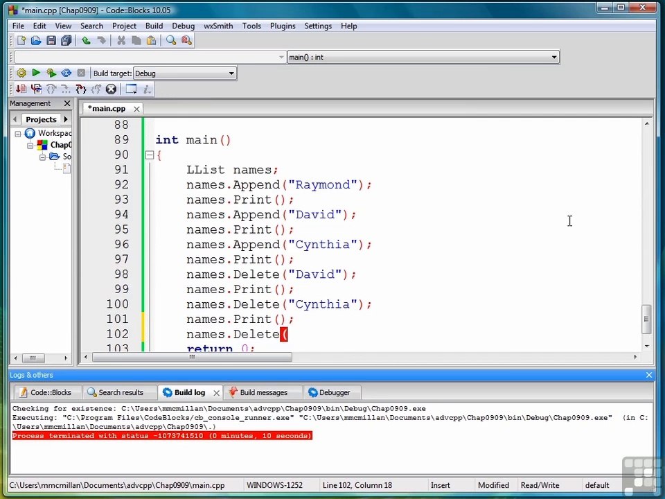 Advanced C++ Programming 62