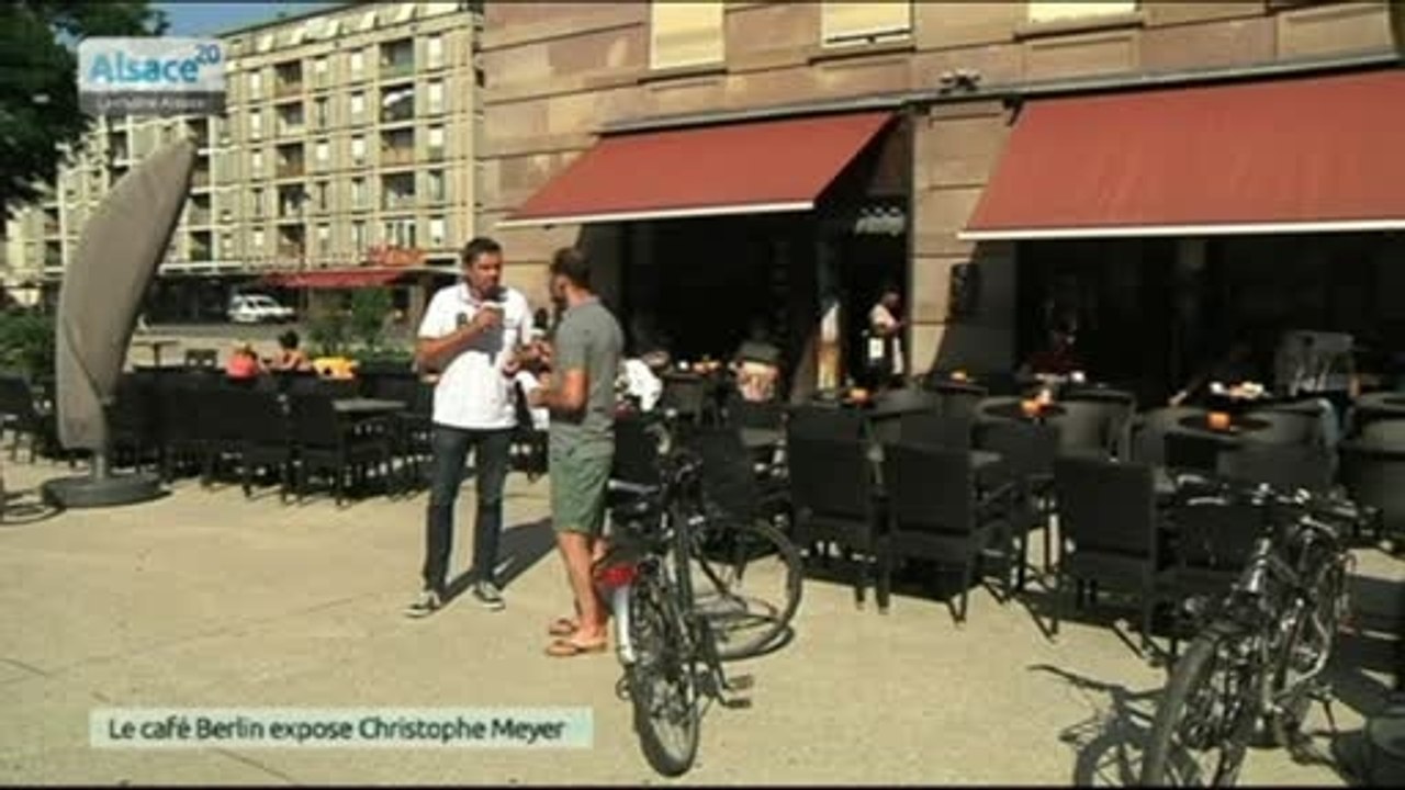 Le café Berlin expose Christophe Meyer