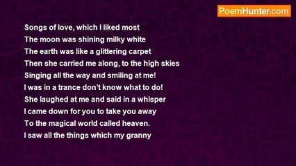 Sasivellat Menon - TO HEAVEN IN A DREAM