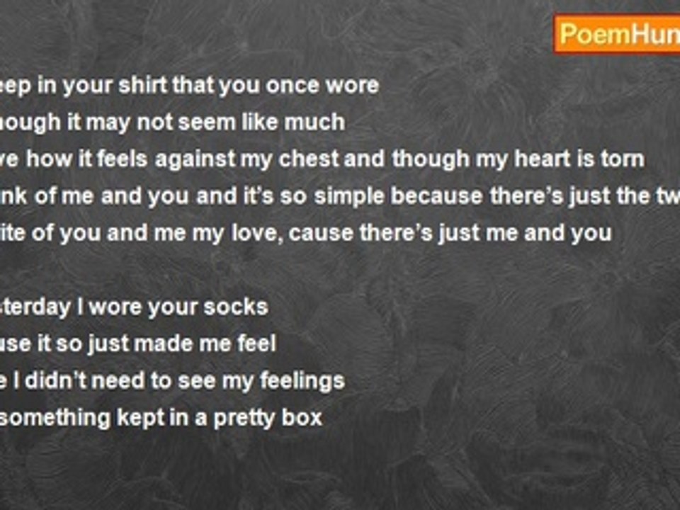 Miss B.. - just me n you