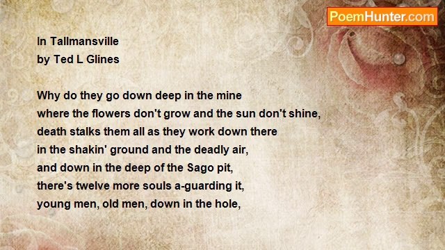 Ted L Glines - In Tallmansville