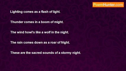 Aleksandra Lachut - A Storm in the Night