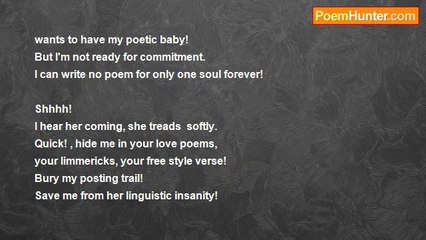 Once upon a toilet wall - SHE WANTS TO HAVE MY POETIC BABY!