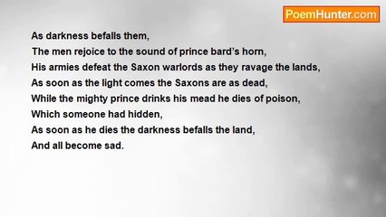 Nicholas Spandrel - The tale of Bard prince of men