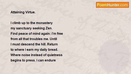 ivor or ivor.e hogg - Attaining Virtue