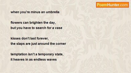 prathap suthan - life isn't poetic