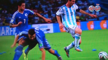 هدف "ميسي" في مرمى البوسنة