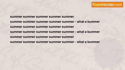 Mark R Slaughter - Summer Melanoma