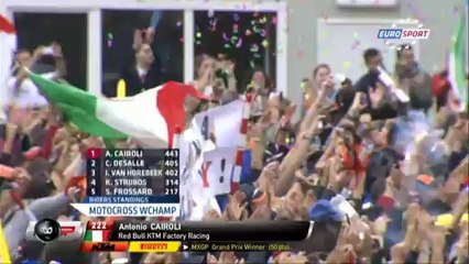 Motocross'ta İtalya GP'i yapıldı