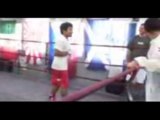 Manny Pacquiao Floyd Mayweather Imitating