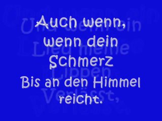 Und Wenn Ein Lied (Lyrics)