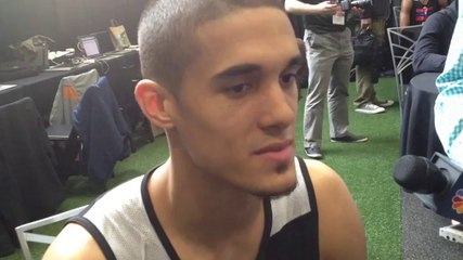Nick Johnson interview at NBA draft combine