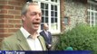 UKIP's Nigel Farage votes in European elections