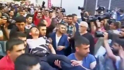 Turkish police clash with protesters in mine disaster town