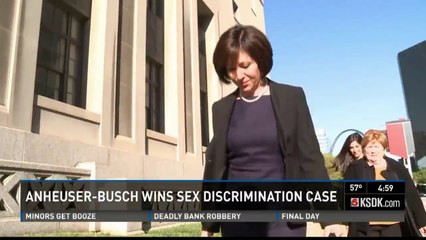 Jury sides with Anheuser-Busch in gender discrimination suit