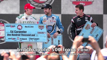 Indy 500 pole winner overcomes fear of being slow again