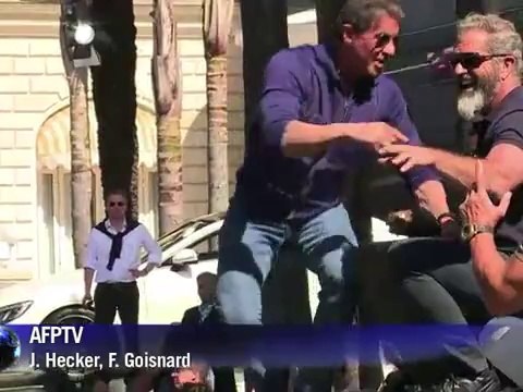 Cannes red carpet: 'The expendables 3'