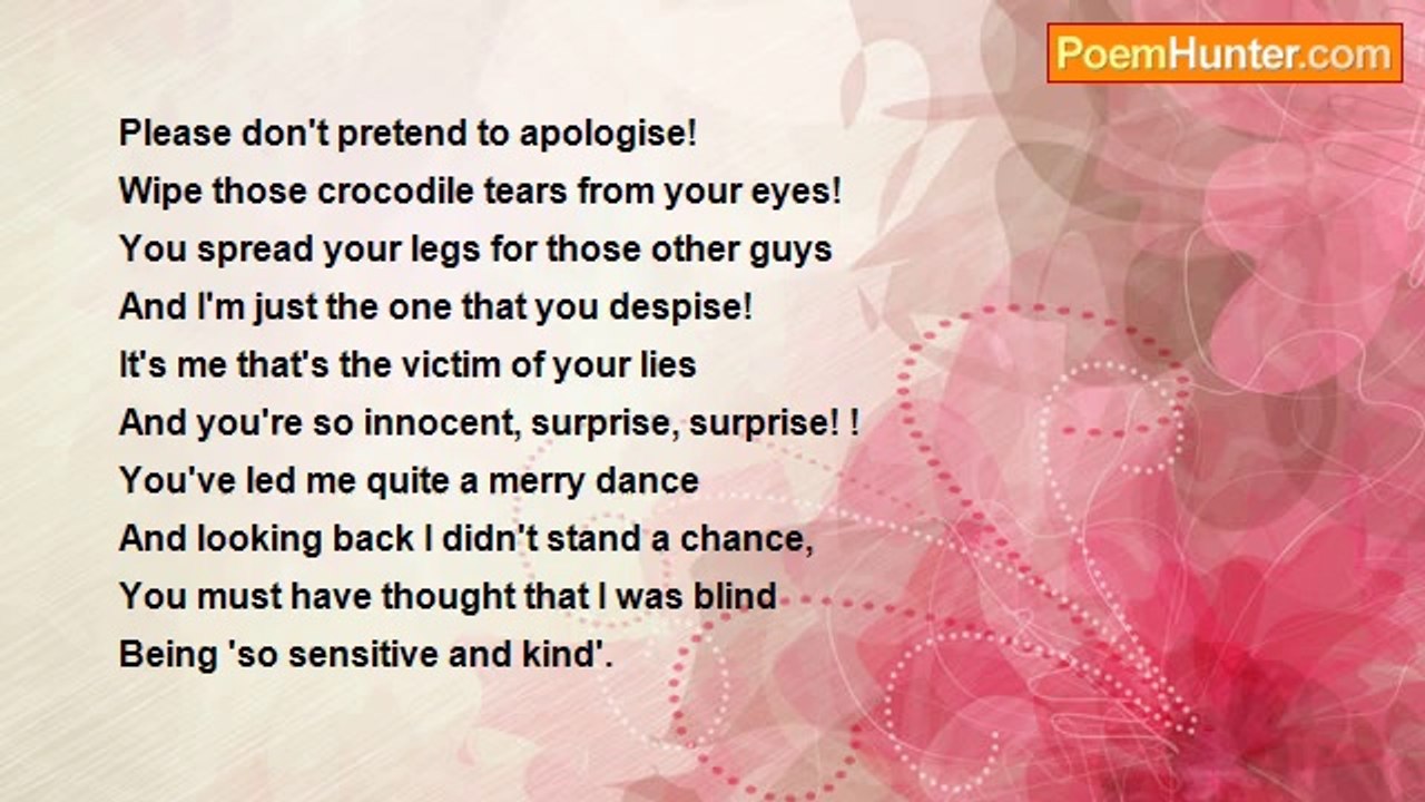 John Thorkild Ellison - A Poisoned Chalice (a sonnet)